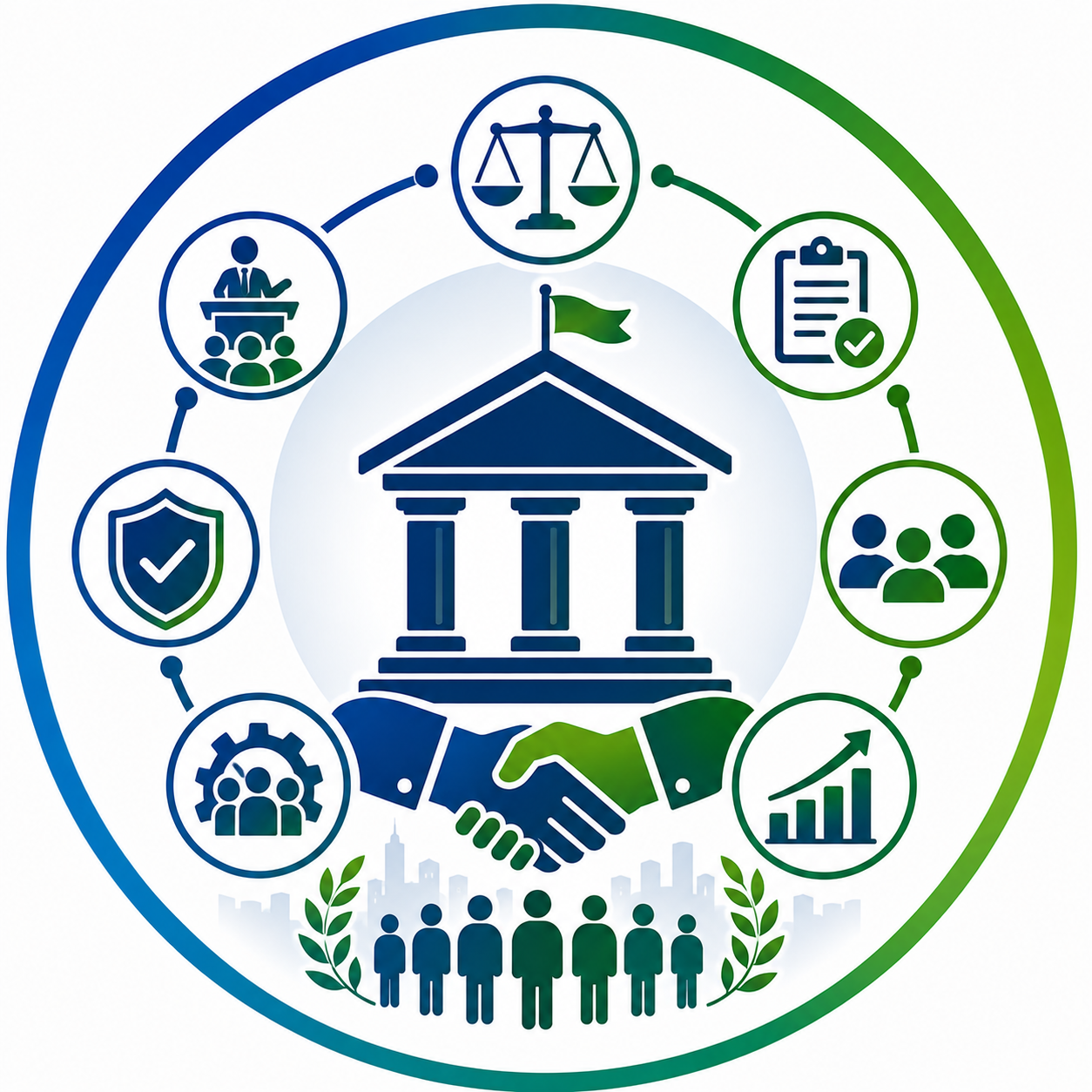Governance, Public Policy & Institutional Strengthening icon